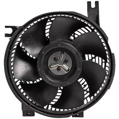 Электровентилятор кондиционера для автомобилей Land Cruiser Prado (09-) 2.8D/3.0D (с кожухом) LUZAR