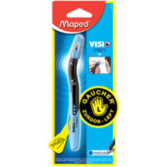 Maped Ручка шариковая Visio Pen для левшей, в блистере (224320), 224320, синий цвет чернил