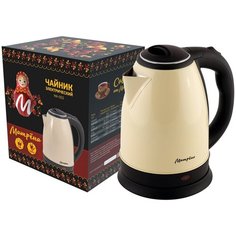 Чайник электрический матрёна MA-002 бежевый
