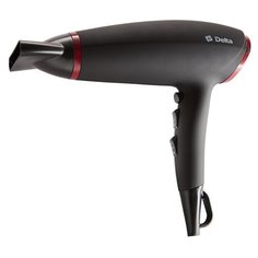 Фен DELTA DL-0931 черный с малиновым