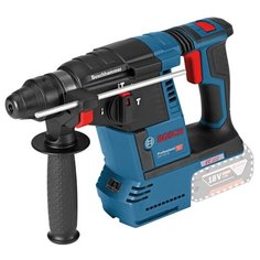 Перфоратор аккумуляторный BOSCH GBH 18V-26 F Professional коробка (0 611 910 000), без аккумулятора синий/черный