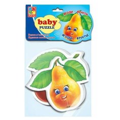Пазлы мягкие Baby puzzle "Фрукты" Vladi Toys