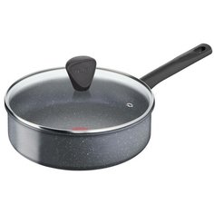 Сотейник Tefal Natural ON G2803202 3.2 л, диаметр 24 см (с крышкой), серый (2100121240)