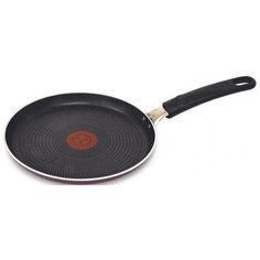 Сковорода блинная Tefal Cook Right 04167522 круглая, 22 см, без крышки, черный, (9100042782)