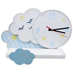 Полка с часами "Облако" 400 х 292 мм Сима ленд