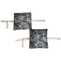 Набор бортиков в детскую кроватку "Ночные цветы" 8 шт. Marengo Textile