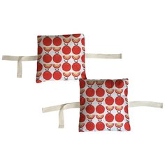 Набор бортиков в детскую кроватку "Томаты" 8 шт. Marengo Textile