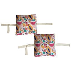 Набор бортиков в детскую кроватку "Экзотика" 8 шт. Marengo Textile