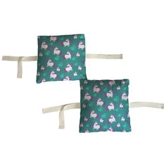 Набор бортиков в детскую кроватку "Пони и сердца" 12 шт. Marengo Textile