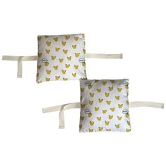 Набор бортиков в детскую кроватку "Гепарды" 8 шт. Marengo Textile