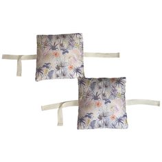 Набор бортиков в детскую кроватку "Пальмы и листья" 8 шт. Marengo Textile