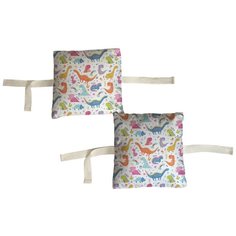 Набор бортиков в детскую кроватку "Динозаврики" 12 шт. Marengo Textile