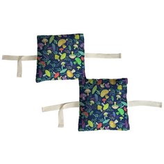 Набор бортиков в детскую кроватку "Грибы" 8 шт. Marengo Textile