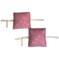 Набор бортиков в детскую кроватку "Фламинго в пальмах" 12 шт. Marengo Textile