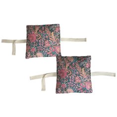 Набор бортиков в детскую кроватку "Розовые цветы" 8 шт. Marengo Textile