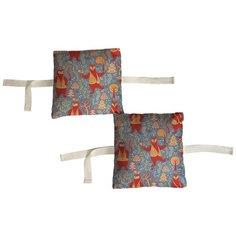 Набор бортиков в детскую кроватку "Рыжие медведи" 8 шт. Marengo Textile