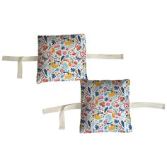 Набор бортиков в детскую кроватку "Ленивцы туканы змеи" 8 шт. Marengo Textile