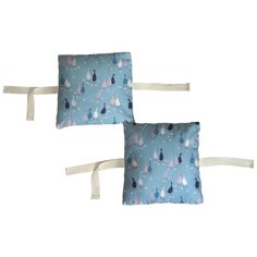 Набор бортиков в детскую кроватку "Гуси" 8 шт. Marengo Textile