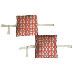 Набор бортиков в детскую кроватку "Головы зайцев" 8 шт. Marengo Textile