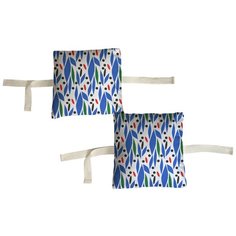 Набор бортиков в детскую кроватку "Геометрия листья" 8 шт. Marengo Textile