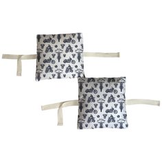 Набор бортиков в детскую кроватку "Байки" 8 шт. Marengo Textile