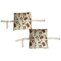 Набор бортиков в кроватку "Мопеды" 8 шт. Marengo Textile