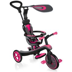 Трехколесный велосипед GLOBBER Trike Explorer 4 в 1, розовый
