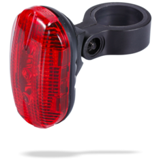 Фара, rearlight RearLaser 3 red led, задняя, 3 светодиода, 2 режима работы, BBB (BLS-78)