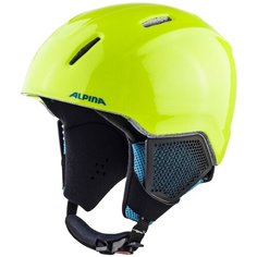 Шлем защитный Alpina Carat LX 2019-2020 (51 - 55 см), neon-yellow