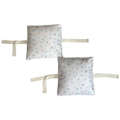 Набор бортиков в кроватку "Ноты" 12 шт. Marengo Textile