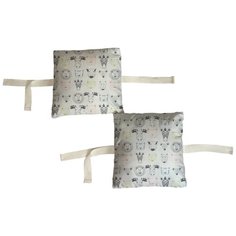 Набор бортиков в детскую кроватку "Звериные маски" 8 шт. Marengo Textile