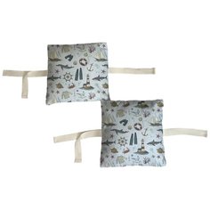 Набор бортиков в детскую кроватку "По морям" 8 шт. Marengo Textile