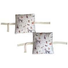 Набор бортиков в детскую кроватку "Собаки" 12 шт. Marengo Textile