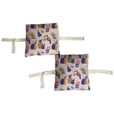 Набор бортиков в детскую кроватку "Туканы" 12 шт. Marengo Textile