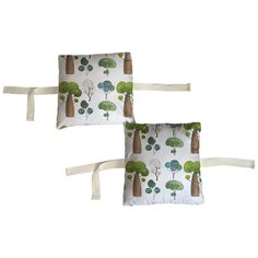 Набор бортиков в детскую кроватку "Деревья 2" 8 шт. Marengo Textile