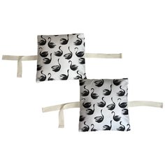 Набор бортиков в детскую кроватку "Лебеди" 8 шт. Marengo Textile