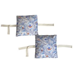 Набор бортиков в детскую кроватку "Птицы на ветках" 8 шт. Marengo Textile