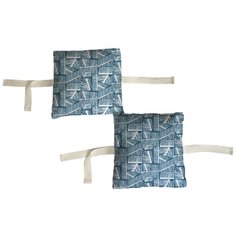 Набор бортиков в кроватку "Морозные узоры" 8 шт. Marengo Textile