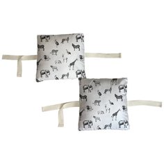 Набор бортиков в детскую кроватку "Африка" 8 шт. Marengo Textile