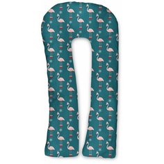 Анатомическая подушка "Новогодний фламинго" Marengo Textile
