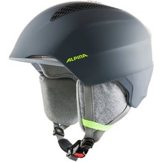 Шлем защитный Alpina Grand Jr 2020-2021 (54 - 57 см), charcoal-neon matt