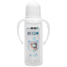Бутылочка для кормления SIMPLE MED +, с ручками, S, 250 мл Bool Bool