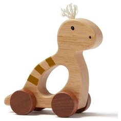 Каталка-игрушка Kids Concept Neo Динозавр на колесах натуральный