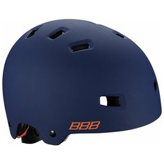 Велошлем BBB "2018 Billy", цвет: синий матовый, оранжевый. Размер S