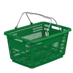 Корзина Европос Групп Metal зелeный