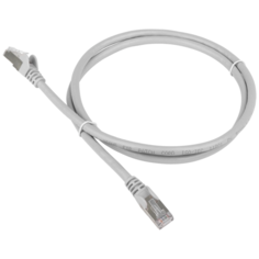 Патч-корд TWT TWT-45-45 RJ-45 (m) - RJ-45 (m) CAT5e F/UTP, 1 шт., серый, 7 м