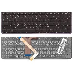 Клавиатура для ноутбука HP Envy 17-3000 черная без рамки