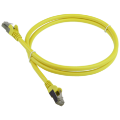 Патч-корд Lanmaster LAN-PC45 RJ-45 (m) - RJ-45 (m) CAT6 F/UTP, 1 шт., желтый, 2 м
