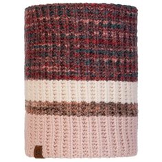 Шарф Buff Knitted & Fleece Neckwarmer Alina Blossom Red