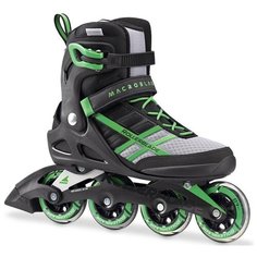 Роликовые Коньки Rollerblade 2017 Macroblade 84 Black/Green (См:28)